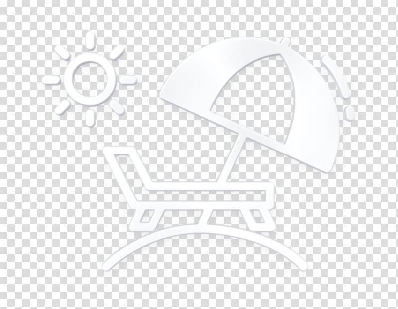 beach icon chair icon summer icon, Sunny Icon, Travel Icon, Umbrella Icon, Vacation Icon, Logo, Text, Graphic Design transparent background PNG clipart