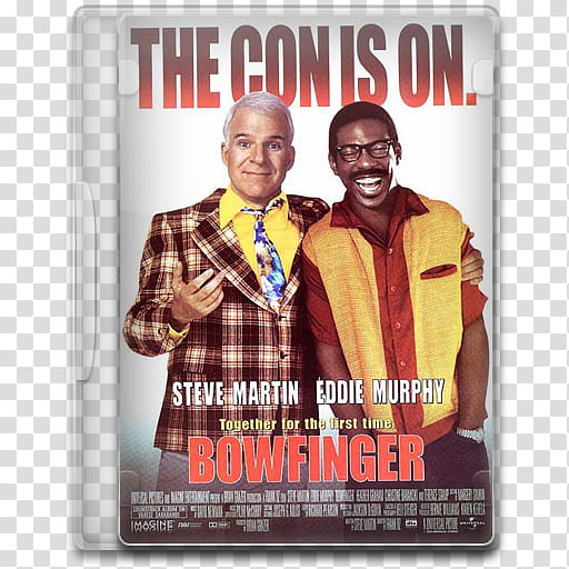 Movie Icon , Bowfinger, Bowfinger The Con is oncas e transparent background PNG clipart