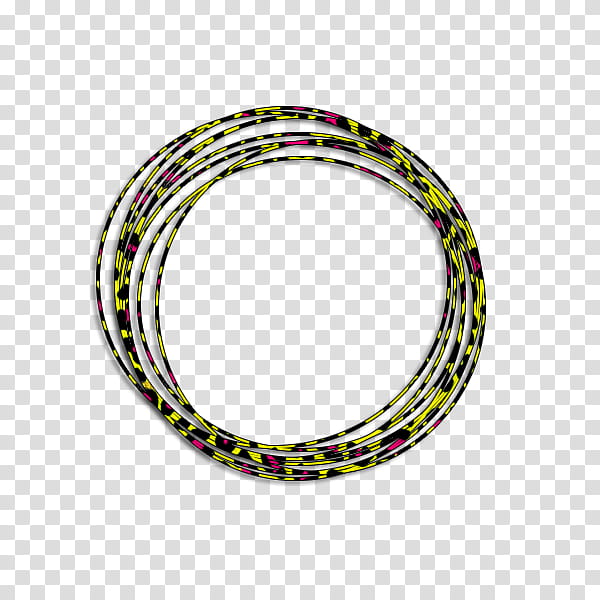 Circulos, green, black, and pink rope illustration transparent background PNG clipart