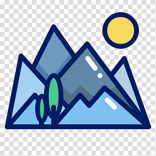 Mountain, Symbol, Trail, Blue, Line, Area, Triangle, Logo transparent background PNG clipart