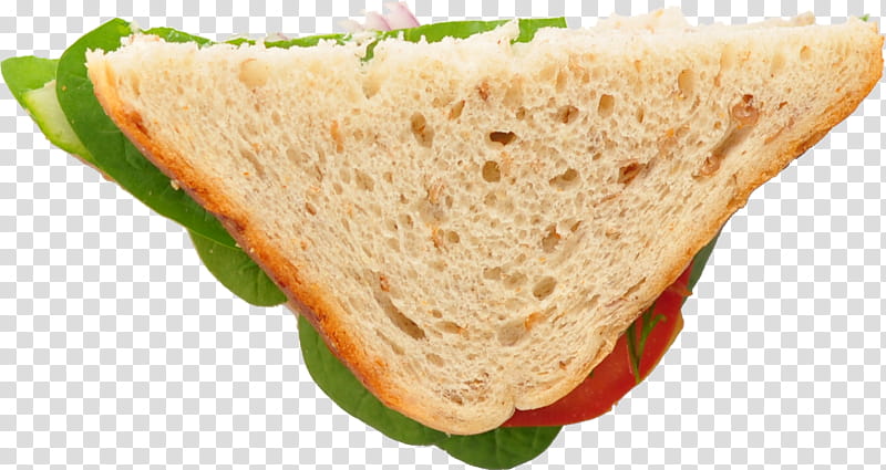 Sandwich Material, brown bread with lettuce transparent background PNG clipart