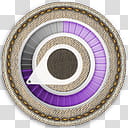 Sphere   the new variation, purple and grey gauge illustration transparent background PNG clipart