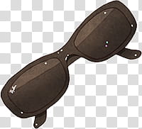 Watchers, black Ray-Ban wayfarer sunglasses transparent background PNG clipart