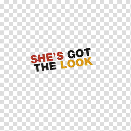 Titles magazines in, She's Got The Look text transparent background PNG clipart