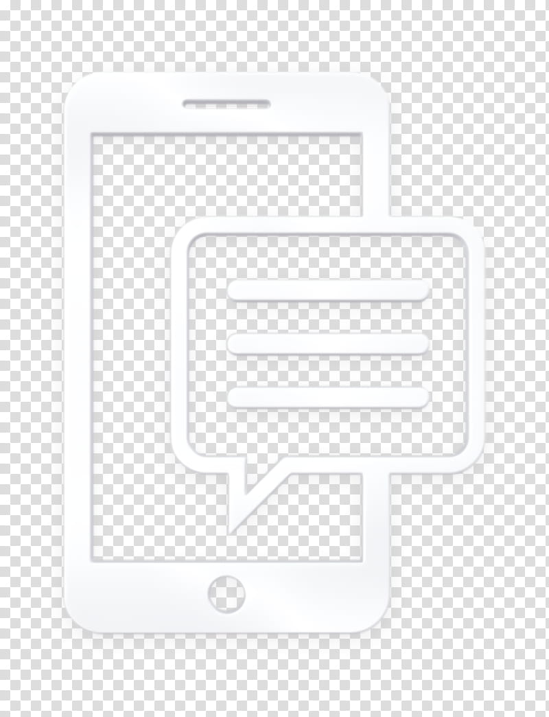 Message icon Smartphone Message icon Phone icons icon, Tools And Utensils Icon, Text, Line, Logo, Technology, Symbol, Rectangle transparent background PNG clipart