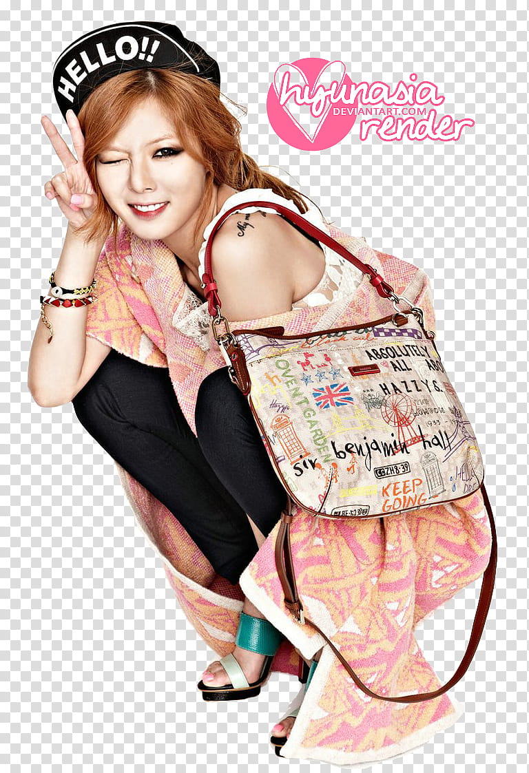 Hyuna For NYLON Magazine transparent background PNG clipart