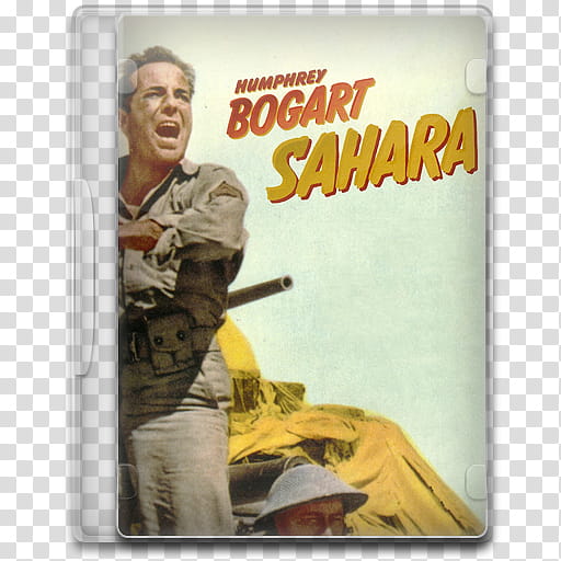 Movie Icon Mega , Sahara (), Numphrey Bogart Sahara case icon transparent background PNG clipart