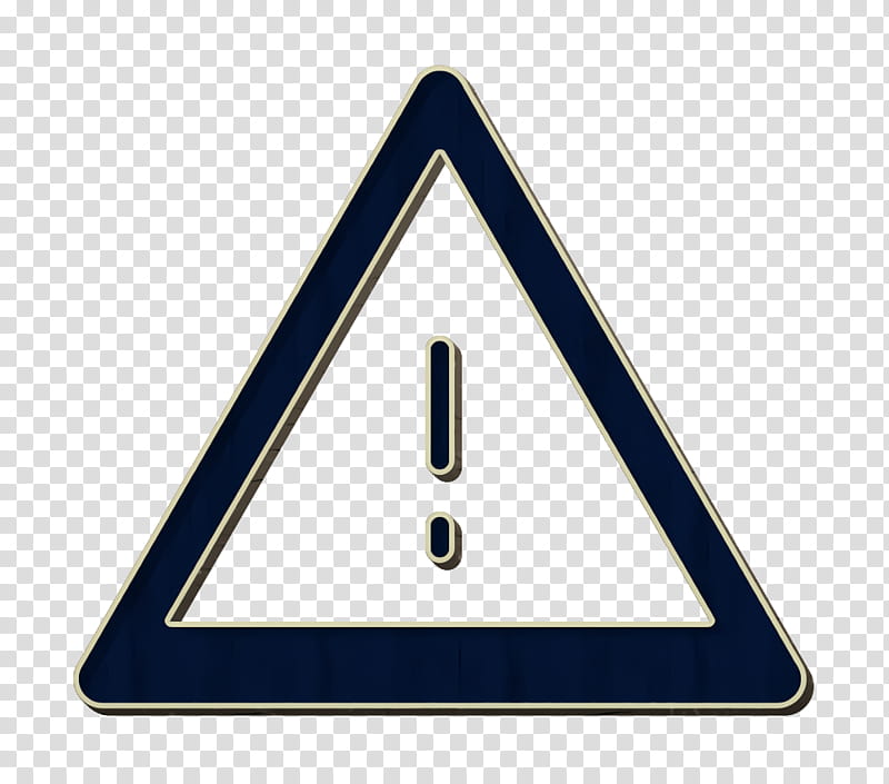 alert icon danger icon error icon, Exclamation Icon, Mark Icon, Warn Icon, Warning Icon, Triangle, Line, Sign transparent background PNG clipart