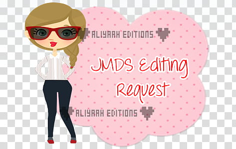 JMDS Editing Request Logo transparent background PNG clipart