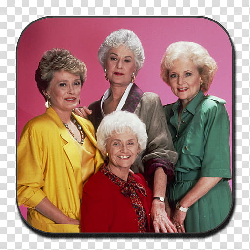 Golden Girls TV Icon Set Flurry, GoldenGirls transparent background PNG clipart