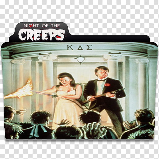 Epic  Movie Folder Icon Vol , Night of The Creeps transparent background PNG clipart