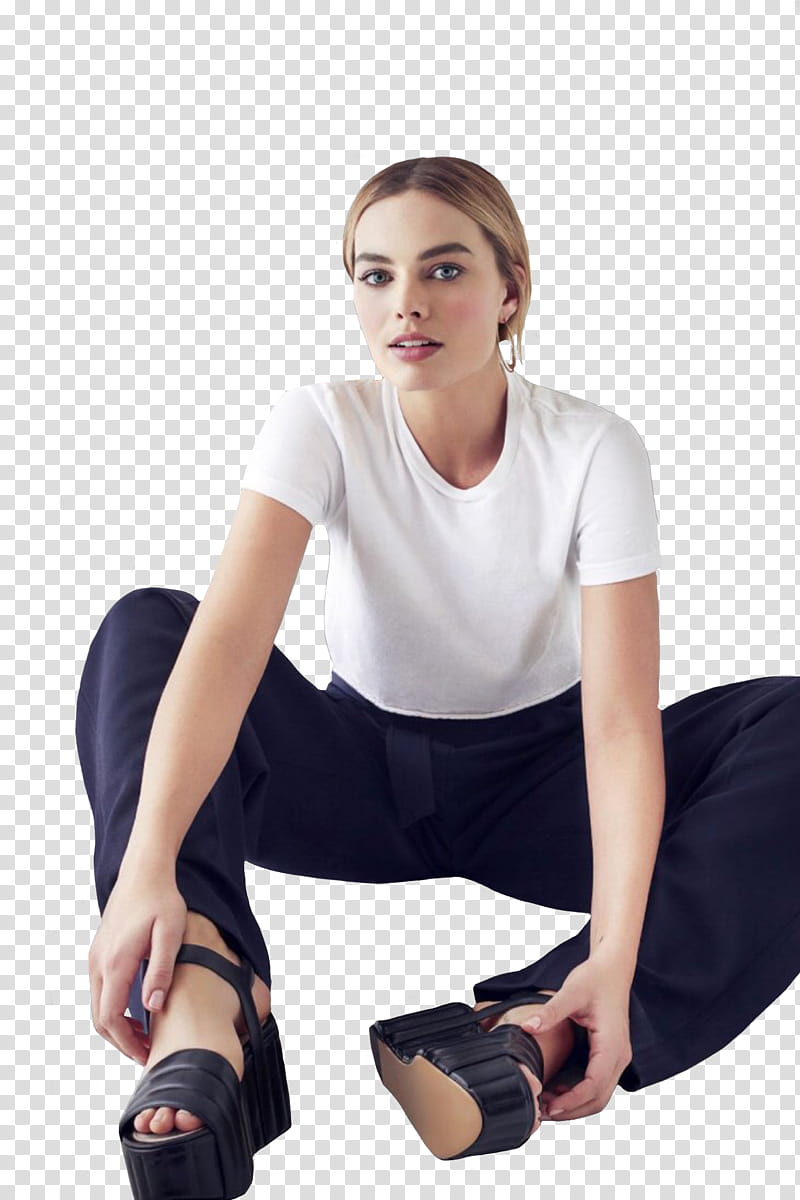 Margot Robbie transparent background PNG clipart