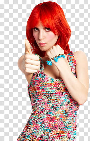 Hayley Williams transparent background PNG clipart