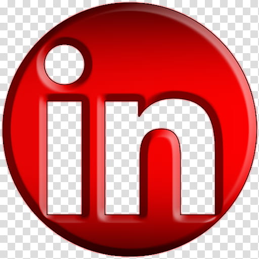 Icon Relieve Rojo, linkedin transparent background PNG clipart