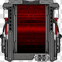 Mechanism Boot Screen for Windows , red and black machine transparent background PNG clipart