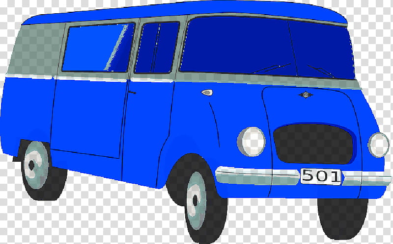 Light Blue, Van, Minivan, Car, Minibus, Volkswagen, Transportation, Vehicle transparent background PNG clipart