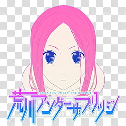 Arakawa Under the Bridge Anime Icon, arakawa-under-the-brigde_by_Darklephise transparent background PNG clipart
