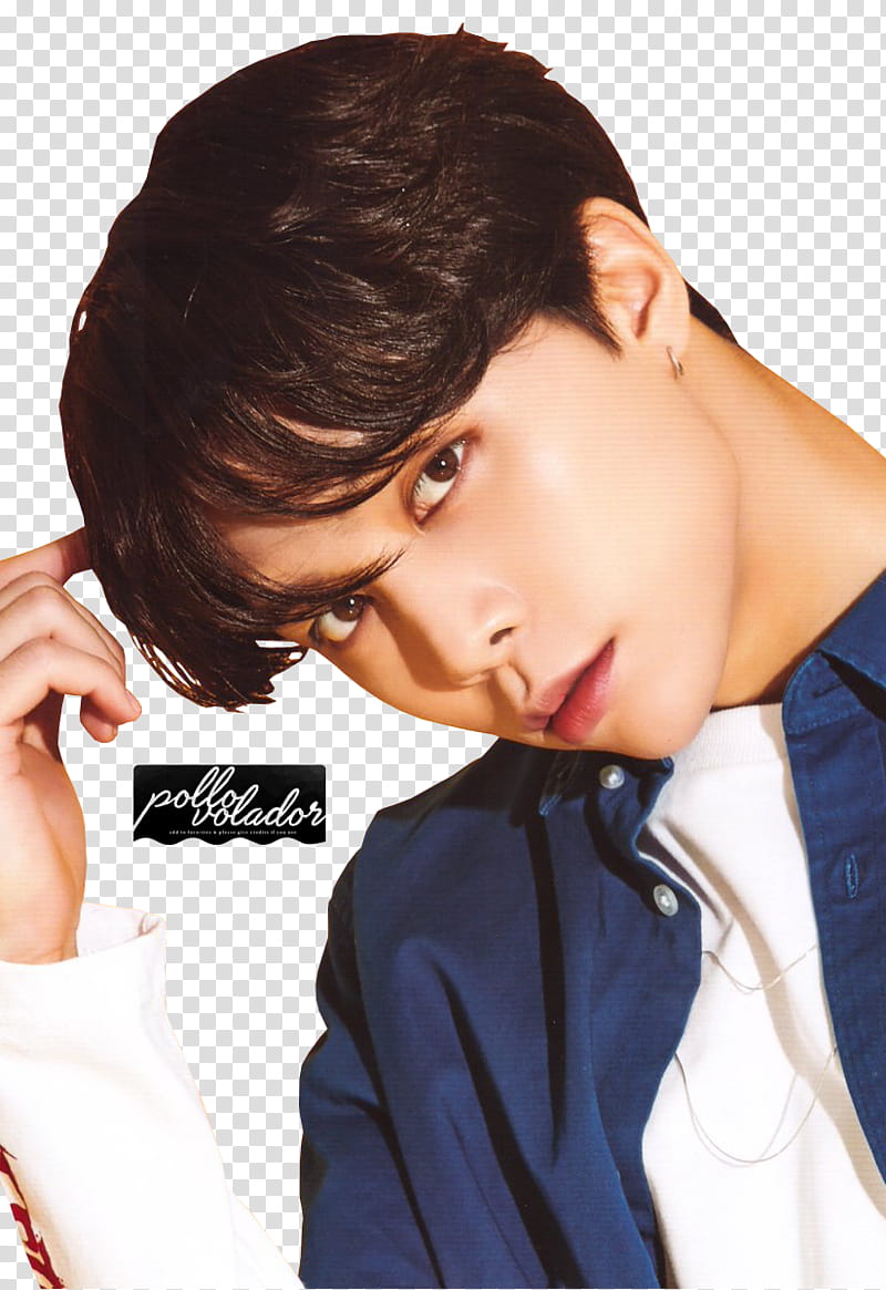 NCT Season Greetings  part, men's blue button-up shirt transparent background PNG clipart