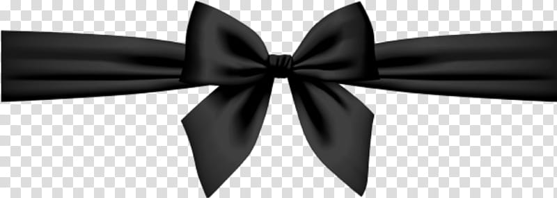 Bow tie, Black, Ribbon transparent background PNG clipart