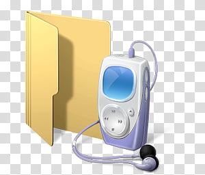 Vista Folders, Portable Media Devices icon transparent background PNG clipart thumbnail