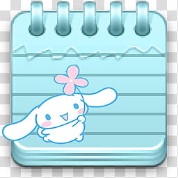 Iconos Cinnamoroll, Cinnamoroll By; MinnieKawaiitutos (), green paper illustration transparent background PNG clipart