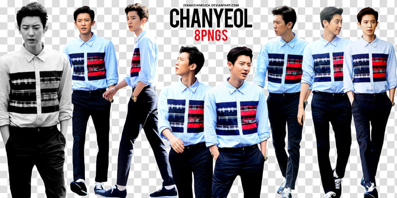 EXO Chanyeol W Korea, Chanyeol S transparent background PNG clipart