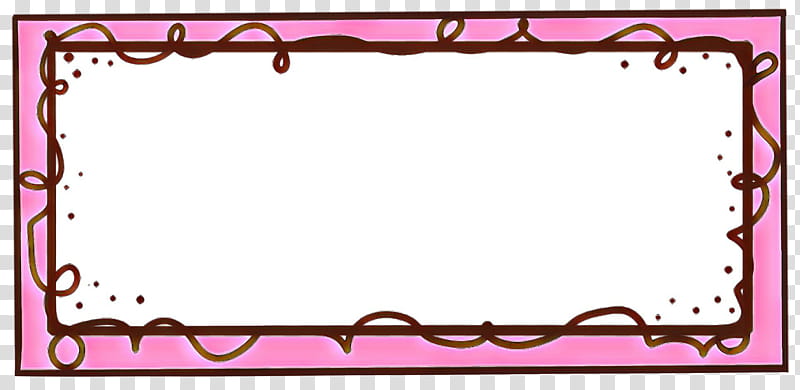 Decorative Borders, BORDERS AND FRAMES, Frames, Cuteness, Drawing, Pink, Rectangle transparent background PNG clipart