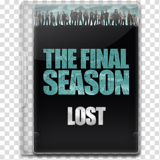 Lost Icon , Lost , The Final Season Lost DVD case transparent background PNG clipart