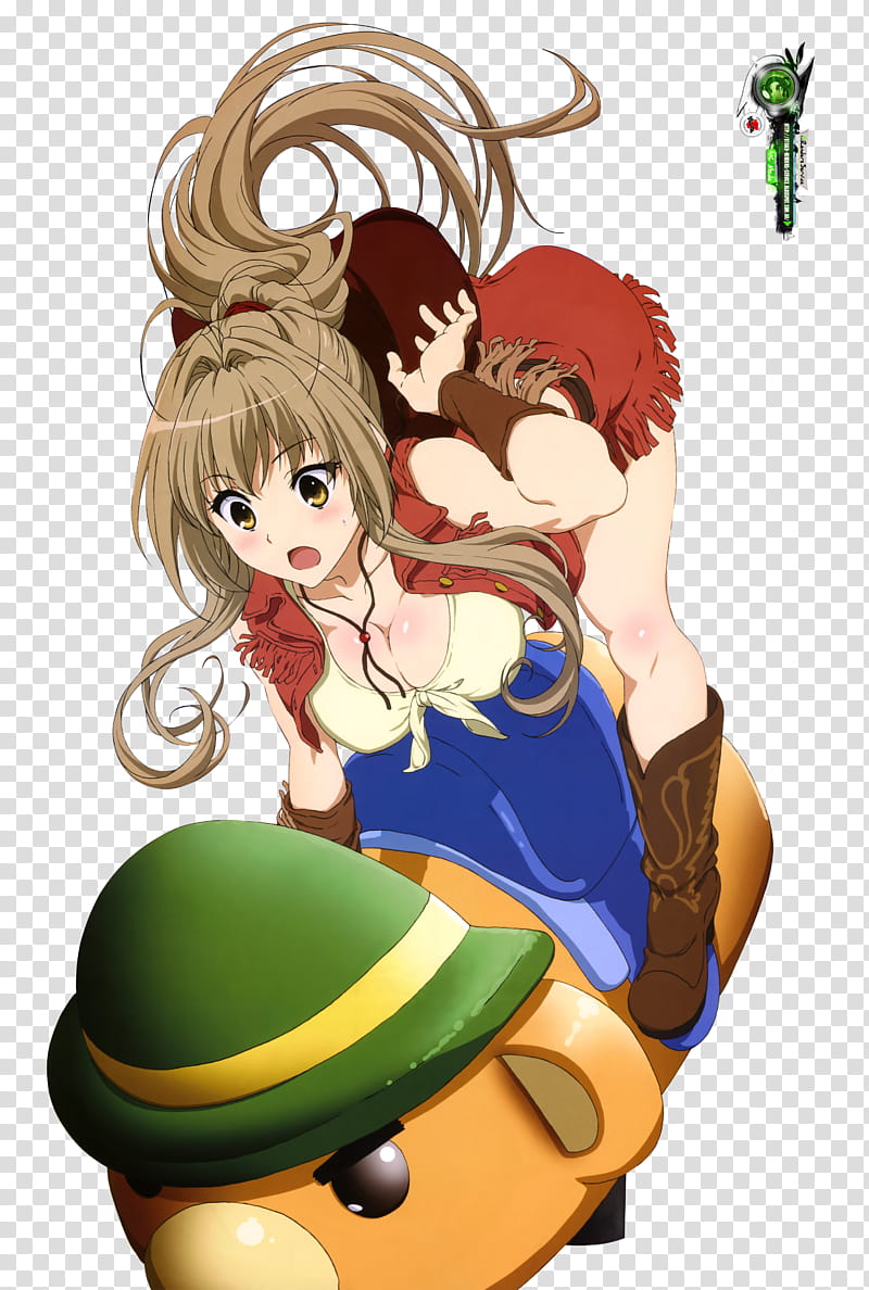 Amagi Brilliant Park Sento Isuzu Sexy Cow Girl, animated efmale character transparent background PNG clipart