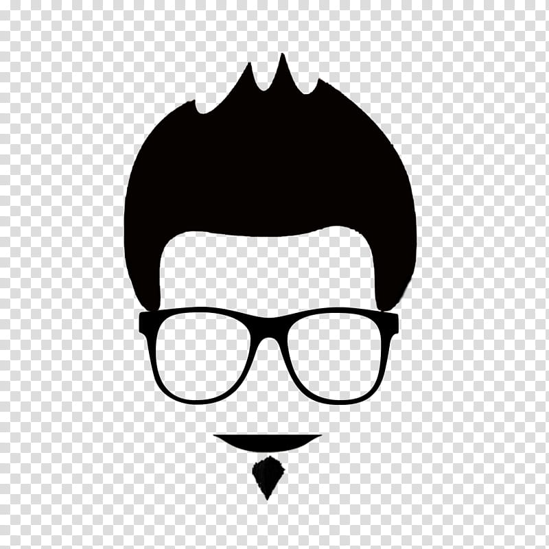 Beard Logo, Glasses, Nose, Black White M, Sunglasses, Human, Line, Human Nose transparent background PNG clipart
