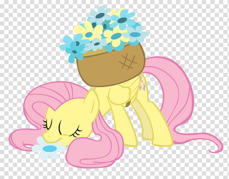 Fluttershy in her Garden, Fluttershy illustration transparent background PNG clipart