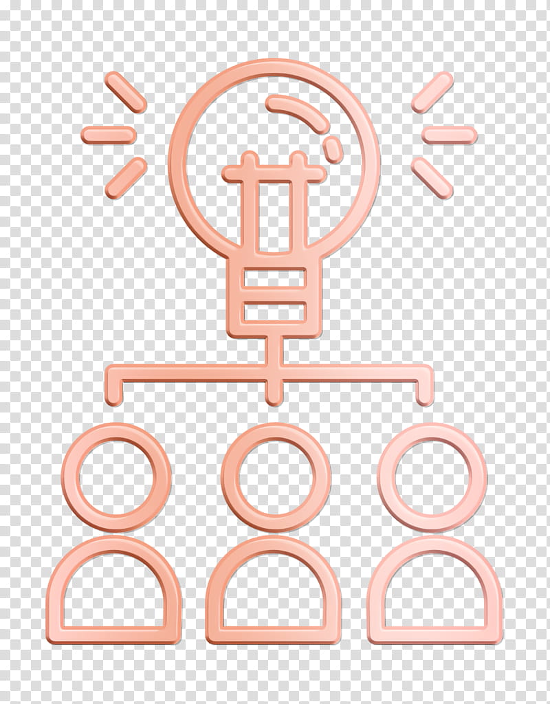 Web Design icon Brainstorming icon Brainstorm icon, Pink, Line, Symbol transparent background PNG clipart