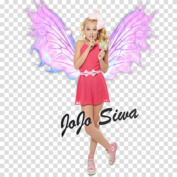 JoJo Siwa transparent background PNG clipart