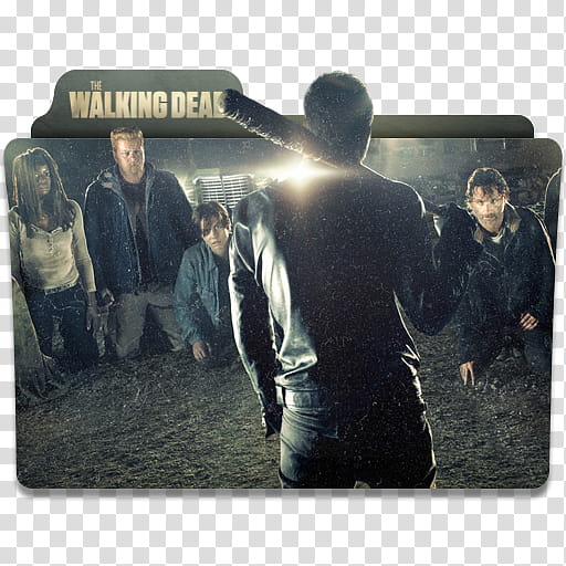 The Walking Dead Folders , Season  icon transparent background PNG clipart