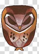 Buhos TrendyLife, brown owl transparent background PNG clipart