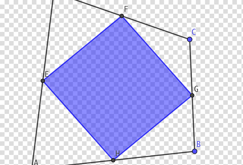 Parallelogram Blue, Triangle, Parallelogram Law, Varignons Theorem, Quadrilateral, Mathematics, Area, Line Segment transparent background PNG clipart