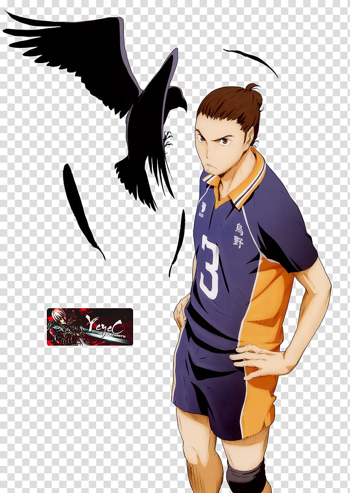 Asahi Azumane Render, soccer player anime character transparent background PNG clipart