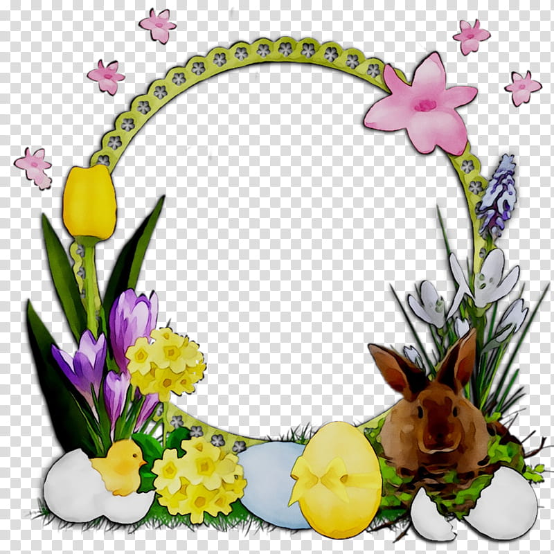 Background Flower Frame, Floral Design, Easter
, Violaceae, Plant, Frame transparent background PNG clipart