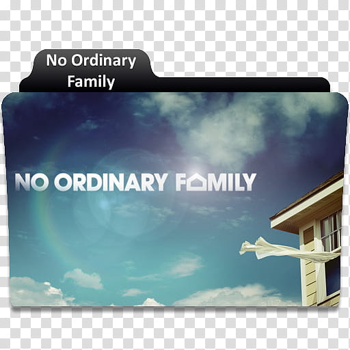 More TV Show folder icons, ordinary, No Ordinary Family folder icon transparent background PNG clipart