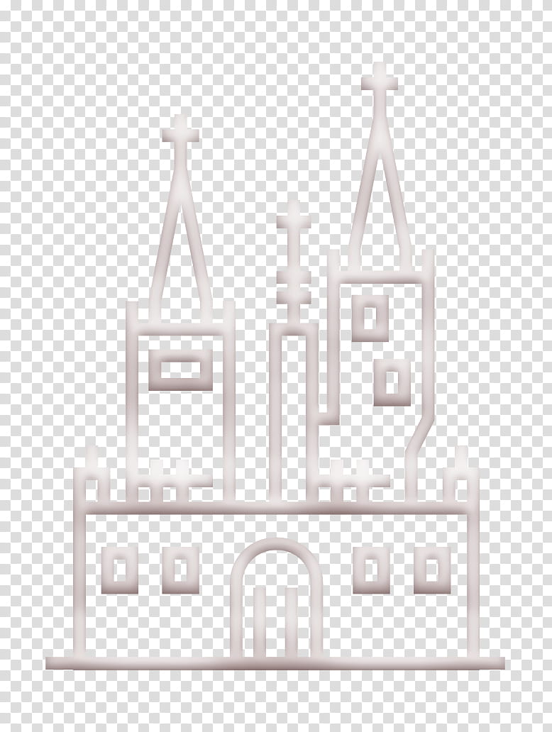 dracula icon halloween castle icon haunted icon, Spooky Icon, Vampire Icon, Architecture, Steeple, Place Of Worship, Church, Parish transparent background PNG clipart