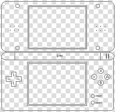 Free Download Ftu Nintendo Ds Lite Template Transparent - roblox nintendo ds download