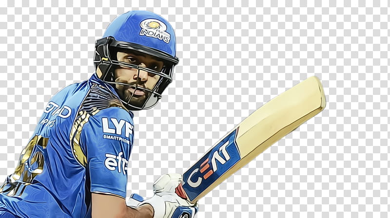 Cricket Bat, Rohit Sharma, Indian Cricketer, Batsman, Team Sport, Sports, Helmet, Game transparent background PNG clipart