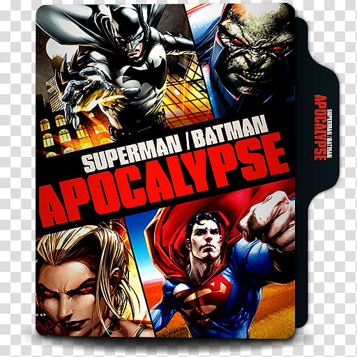 Superman Batman Apocalypse  Folder Icon, Superman Batman, Apocalypse transparent background PNG clipart