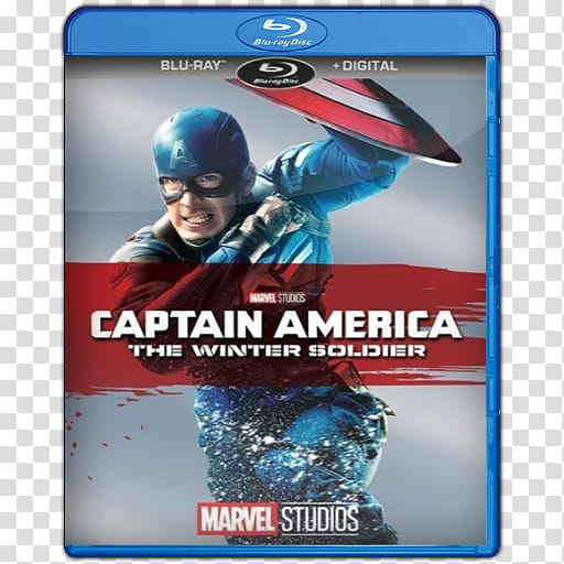 Captain America The Winter Soldier V Blu Ray transparent background PNG clipart