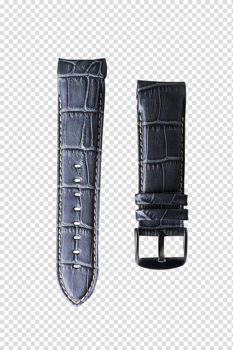 Black watch straps , black leather strap watch transparent background PNG clipart