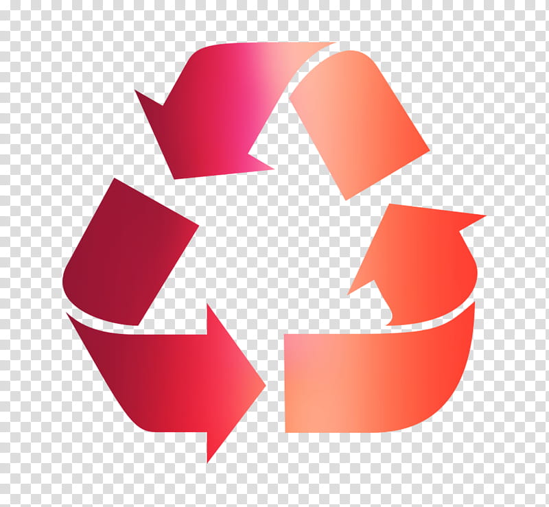Recycling Logo, Recycling Symbol, Sign, Reuse, Biodegradation, Red transparent background PNG clipart