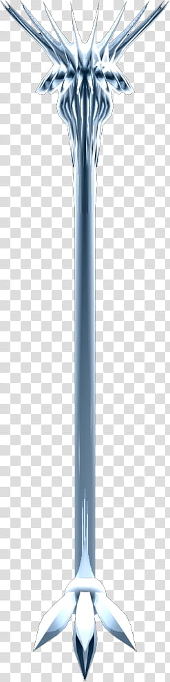 Ice staff, blue and white floor lamp illustration transparent background PNG clipart