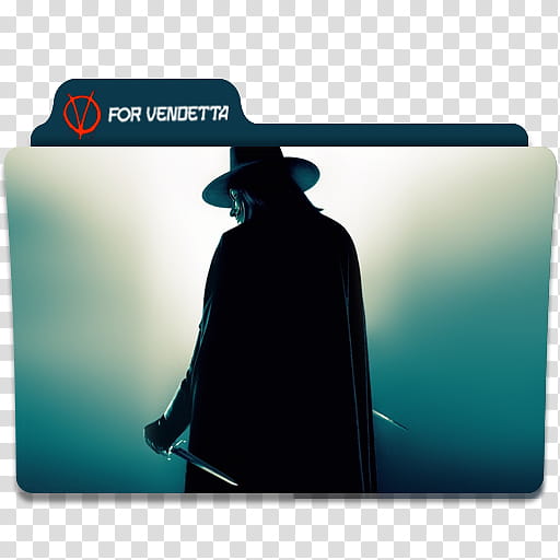 Movies folder icons , V for Vendetta  transparent background PNG clipart