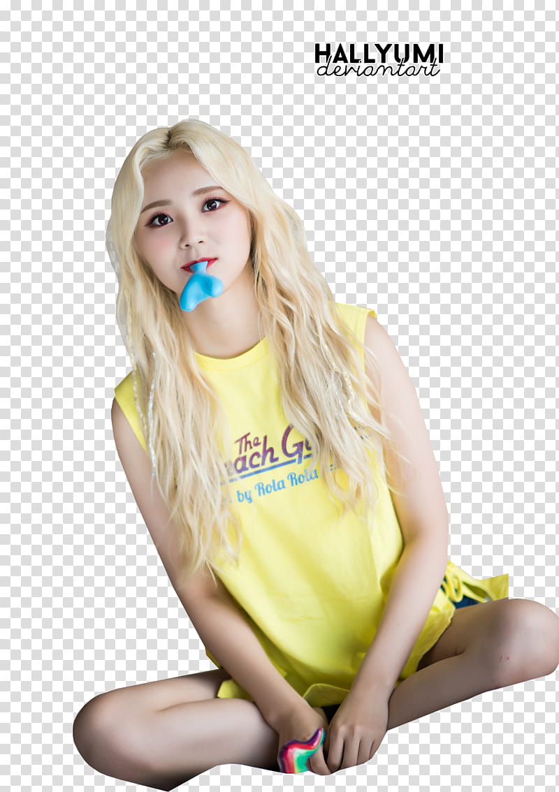 JinSoul, woman sipping fish tail toy transparent background PNG clipart