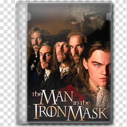 the BIG Movie Icon Collection M, The Man In The Iron Mask transparent background PNG clipart